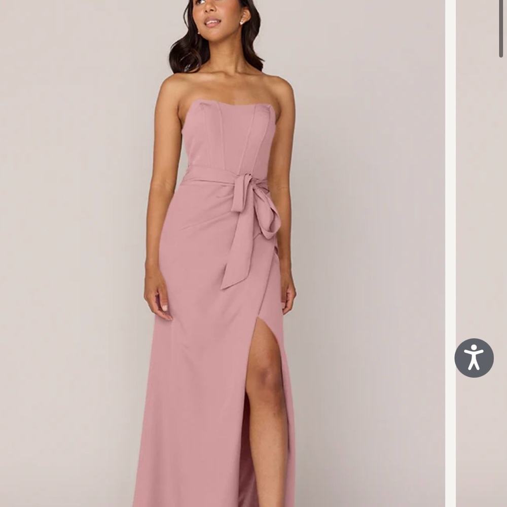Revelry - Amara Crepe Strapless Dress